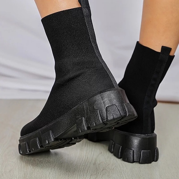Platform Sock Boots - Picture 11 of 13